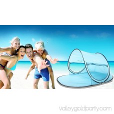 Outdoor Deluxe Beach Tent,Automatic Pop Up Instant Portable Outdoors Beach Tent, UV Protection Sun Shelter,Easy set up